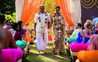 Love is in the air for Dr Ram and his fiancée Mala as the second series of The Good Karma Hospital signs off