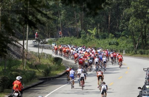 The day's two climbs also took their toll.