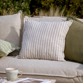 Hessle Stripe Outdoor Square Cushion