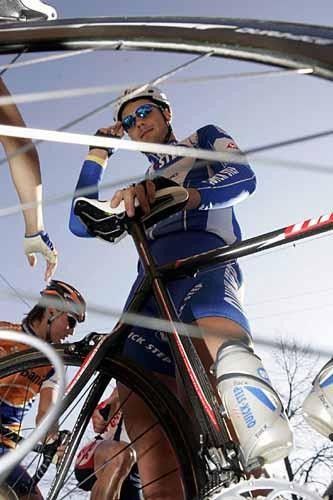 Tom Boonen (Qick Step) before the start