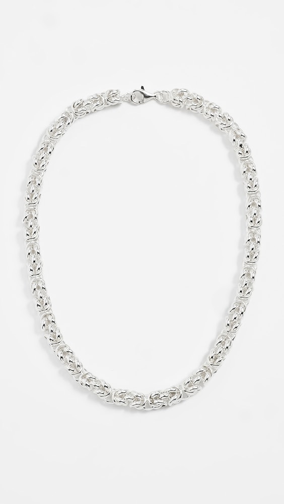Byzantine Chain Necklace - Silver