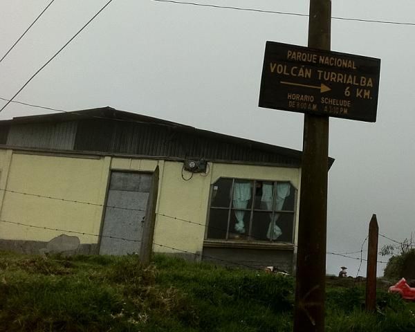 Go this way to the volcano