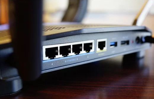 The WRT1900AC has four Gigabit LAN ports that allow for various wired attachments.