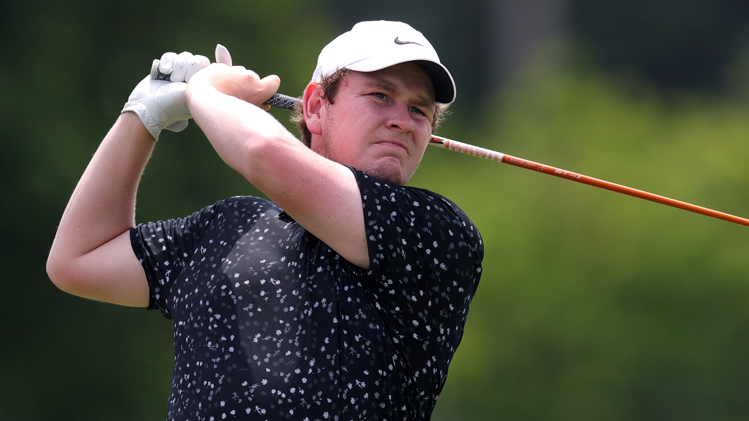 Robert MacIntyre takes a shot at the US Open