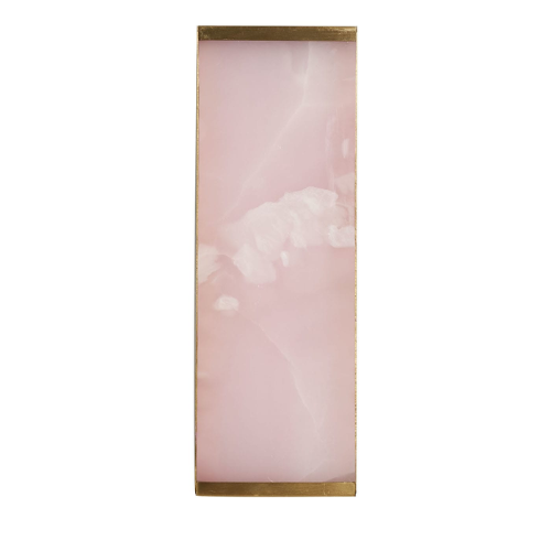 &quot;tech Short&quot; in Pink Onyx and Satin Brass
