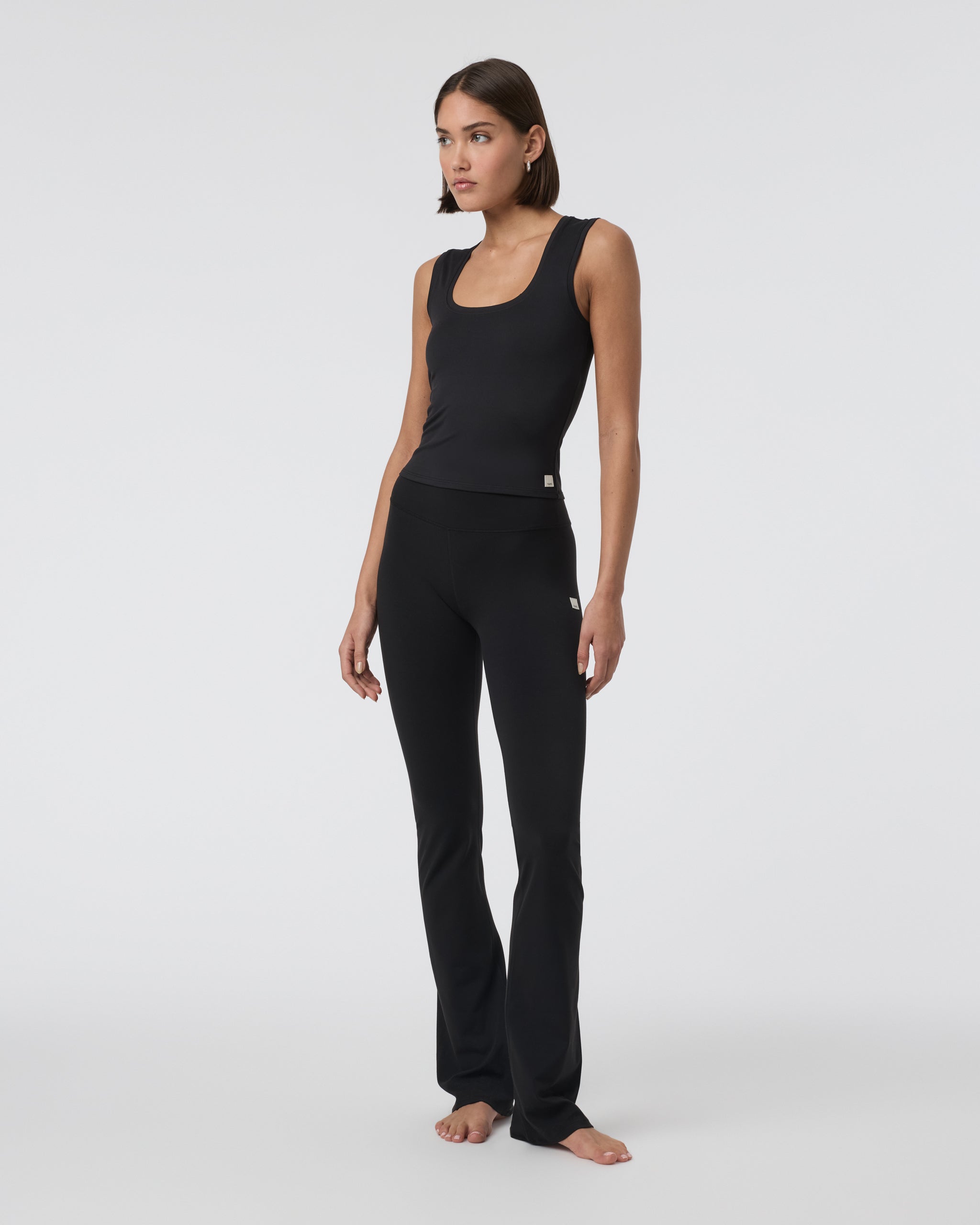 Vuori Allthefeels&amp;trade; Slim Flare - Black - Xxs