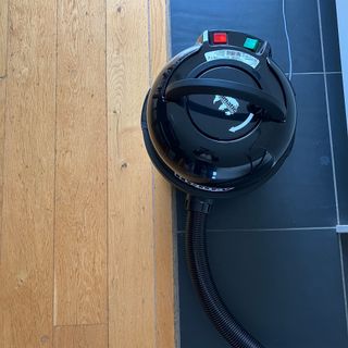 Henry Allergy vacuum being tested at home
