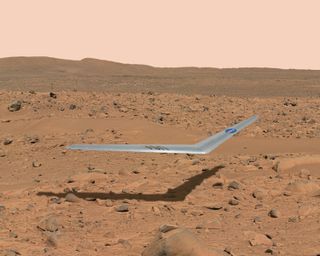 Mars Glider: Artist's Concept