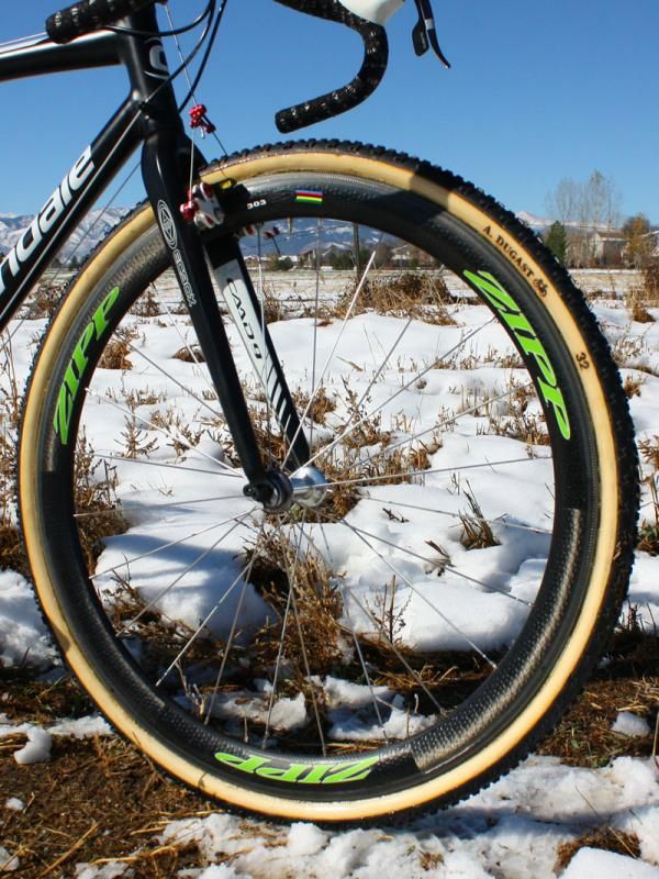 According to Cyclocrossworld.com's Stu Thorne, the new larger radius rim edges on Zipp's latest 303 really does help prevent pinch flats.