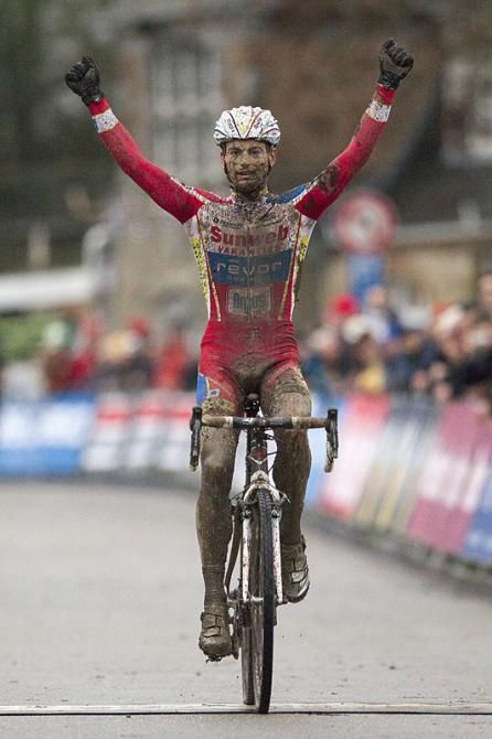 A victorious Kevin Pauwels