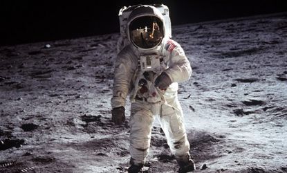 Scientists now know why soil samples collected during the Apollo 11 Moon Mission contain water particles.