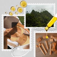 Colombian wood therapy collage