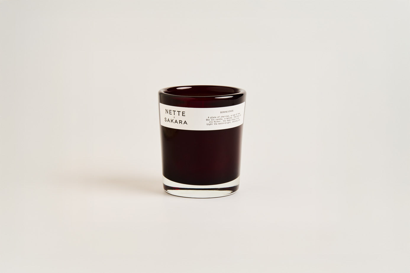 Nette X Sakara Serene State Scented Candle