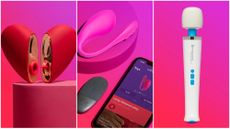 Lovehoney sex toys and vibrators in a grid of three