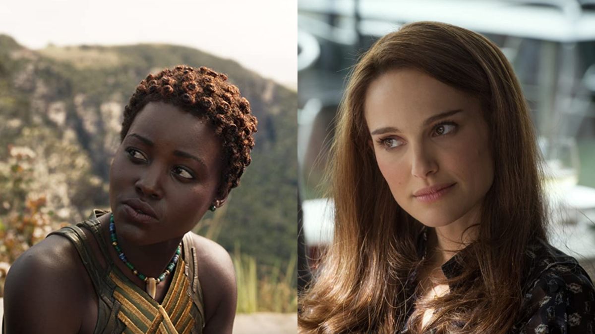 Lupita Nyong&#039;o and Natalie Portman