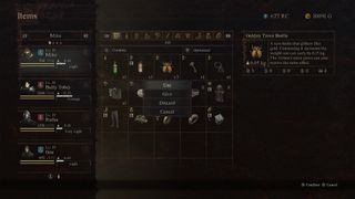 Dragon's Dogma 2 carry weight explanation.