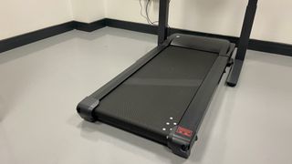 The LifeSpan Under Desk Treadmill TR1200-DT3 in a testing center