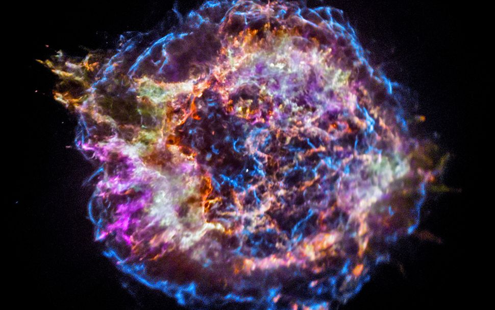 Exploding Stars May Have Put Humanity on Two Feet