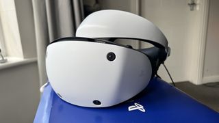 The PlayStation VR 2 headset.