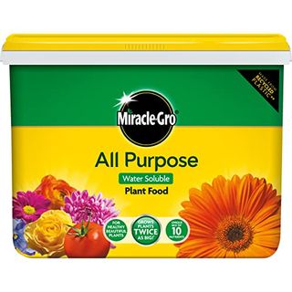 Miracle-Gro All Purpose Water Soluble Plant Food Tub, 2 Kg, Brown