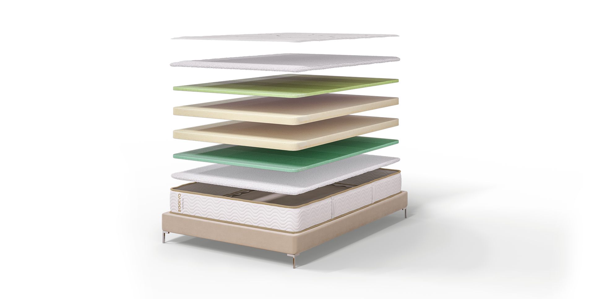 Saatva Zenhaven Natural Latex Mattress review Homes & Gardens