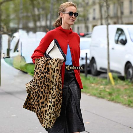 Street style picture of Blanca Miro