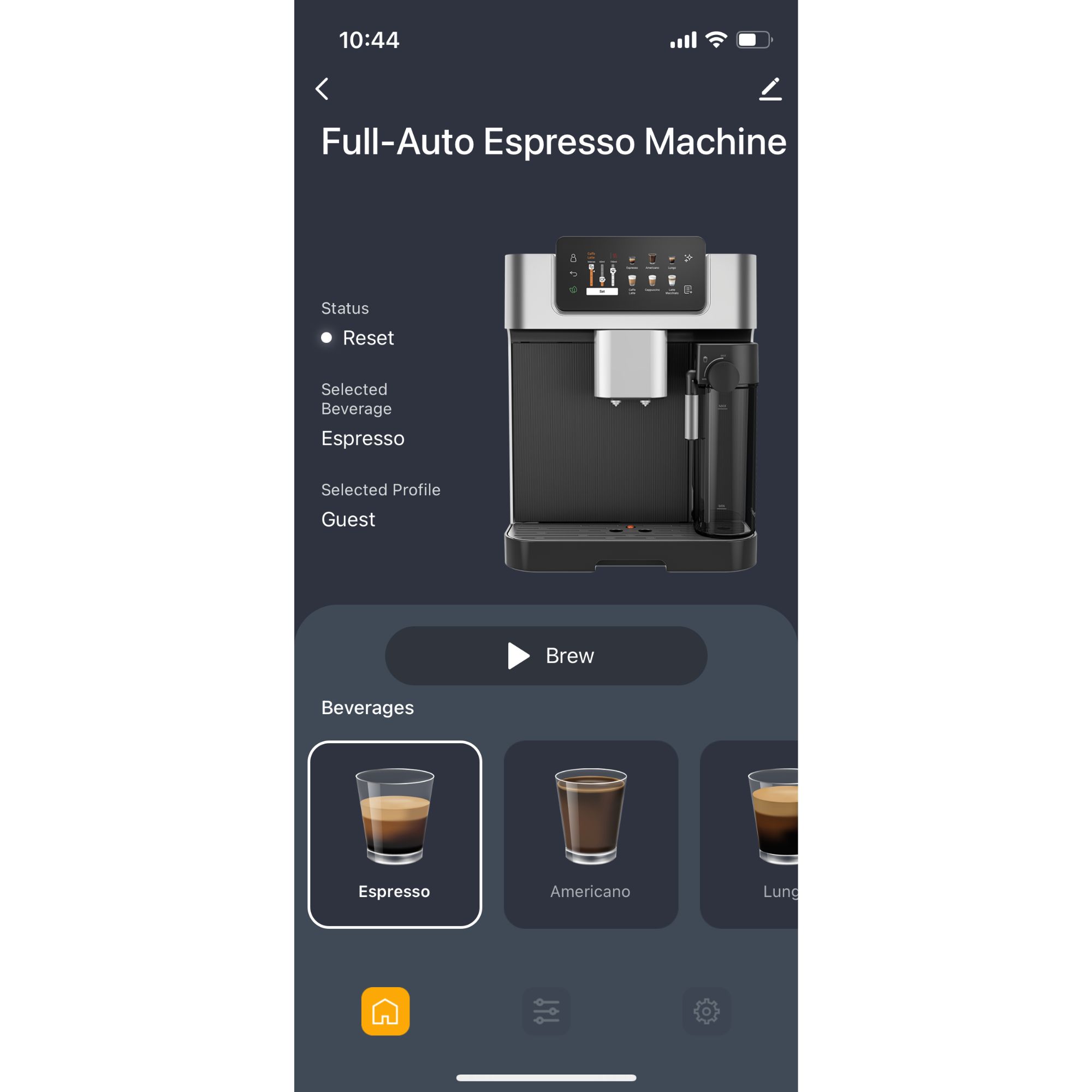Beko Caffe Experto Series CE7500+ app