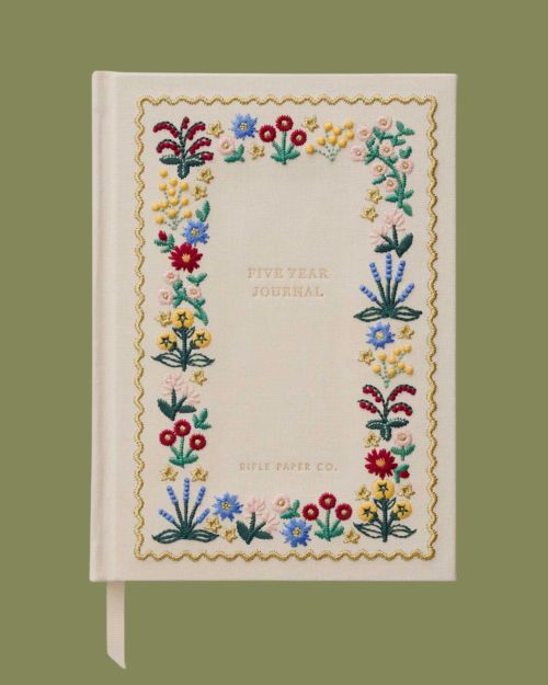 Embroidered Aster Journal