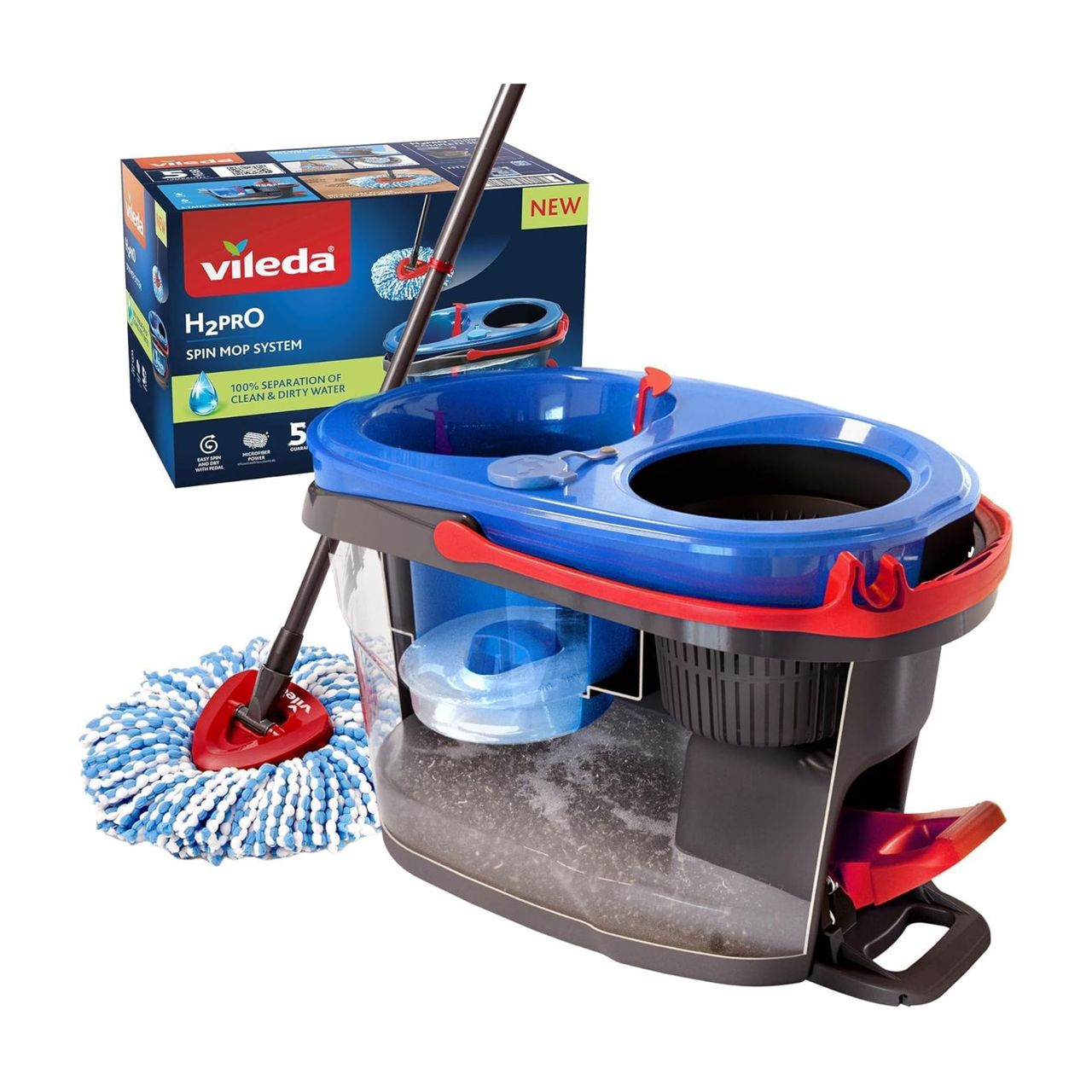 Vileda H2PrO Spin Mop System