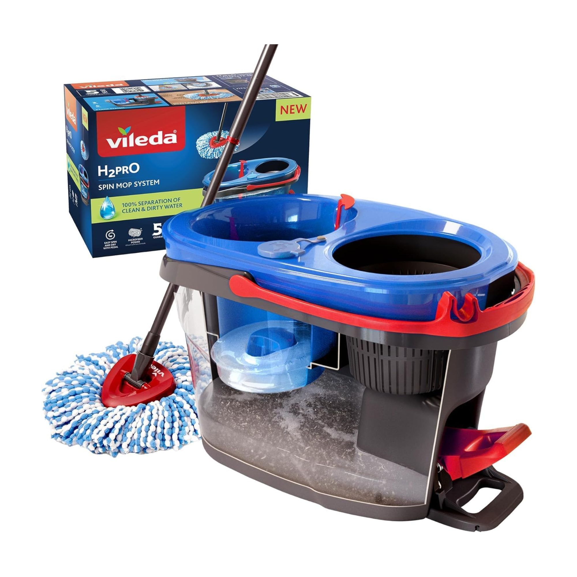 Vileda H2PrO Spin Mop System