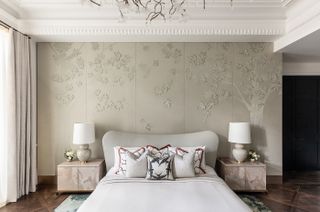 Bedroom, part of House of Walpole London interiors