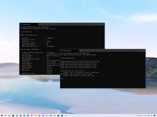 Windows 10 network Command Prompt tools