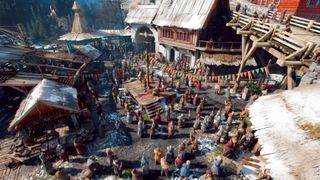 A screenshot of the The Witcher 4 tech demo, as presented at the Unreal Fest 2025 in Orlando, US.