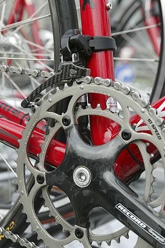 The front derailleur