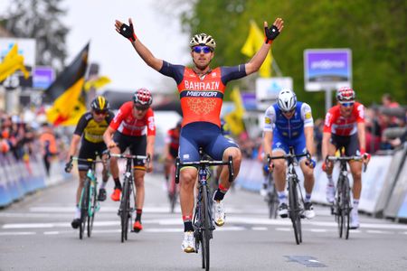 Sonny Colbrelli (Bahrain-Merida) wins de Brabantse Pijl