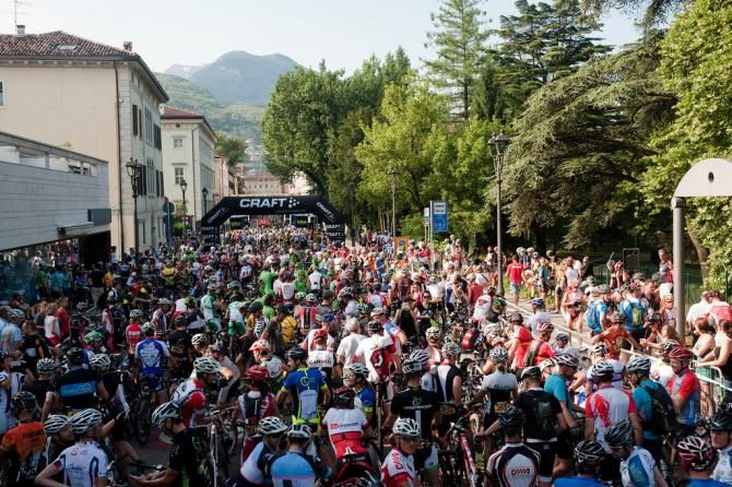 The start of stage 8 of the TransAlp