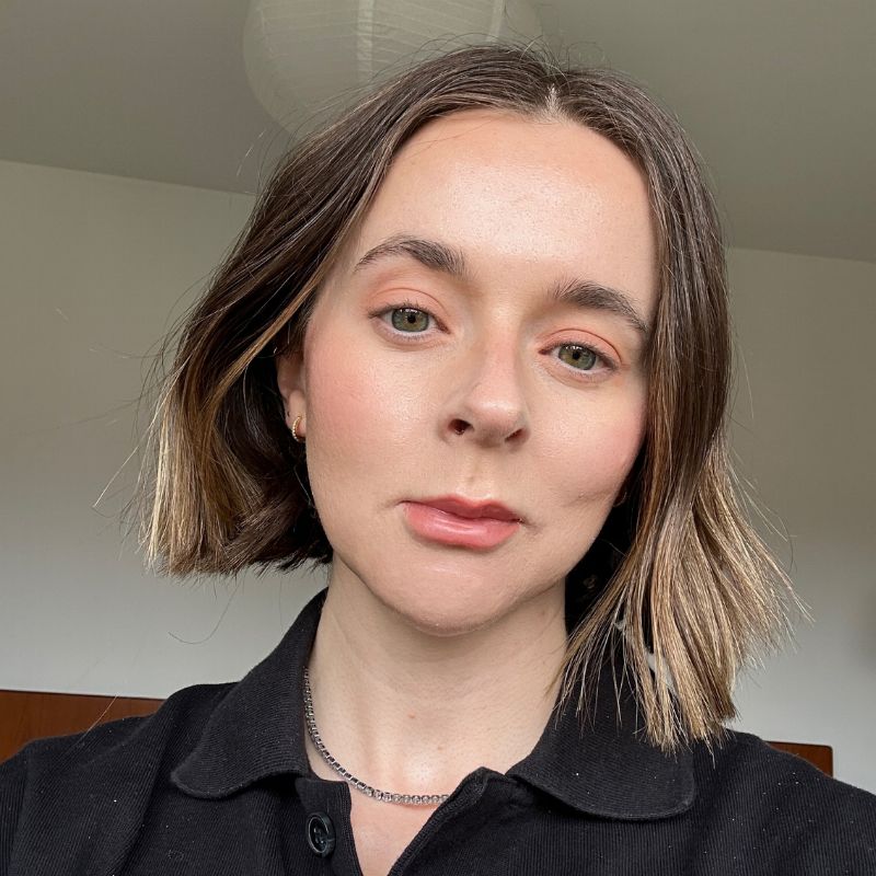 A selfie of Grace Day wearing Trinny London makeup