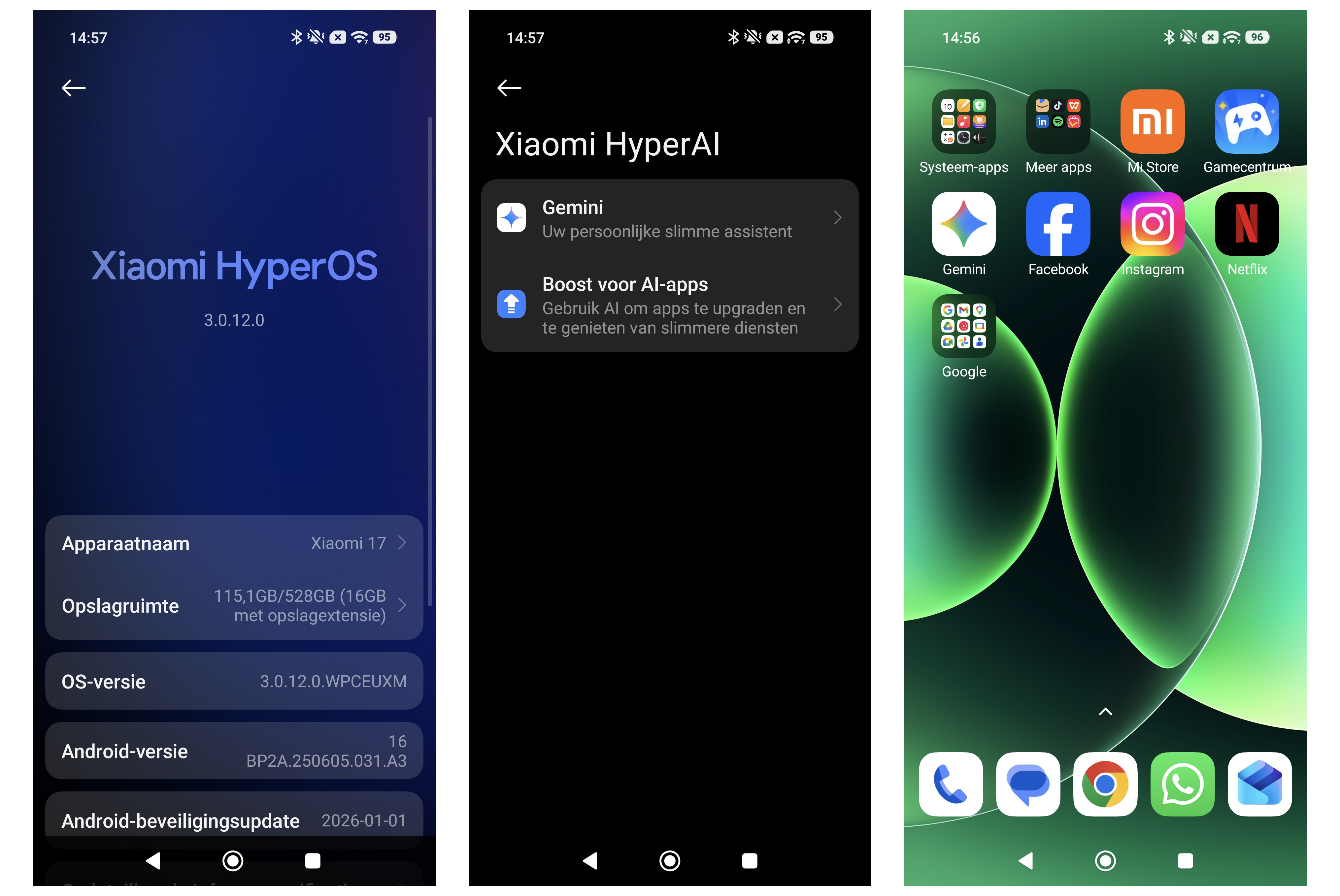 Xiaomi 17 software