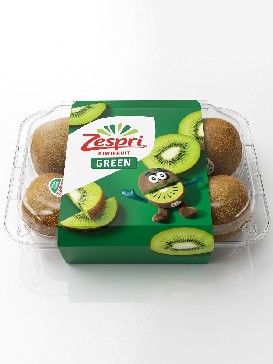 A packet of Zespri kiwis