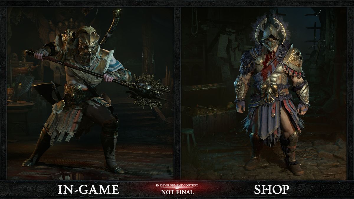 Diablo 4 shop vs game comparison image