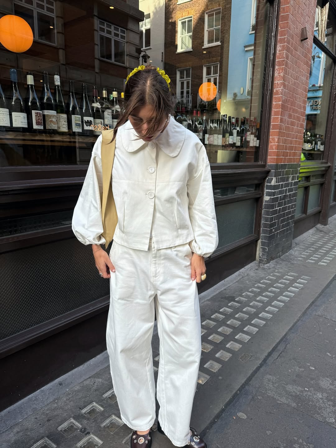 LONDON IT GIRL TRENDS 2026: white matching co-ord sets