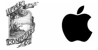 Apple textless logo evolution