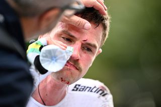 Crash costs Jay Vine potential World Championships time trial medal