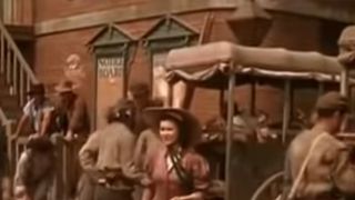 A scene from Gone With The Wind