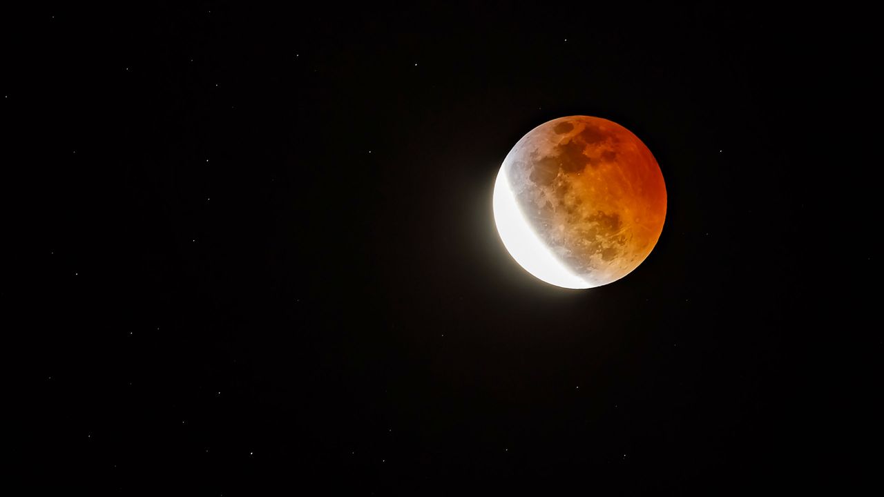 Super blood wolf moon