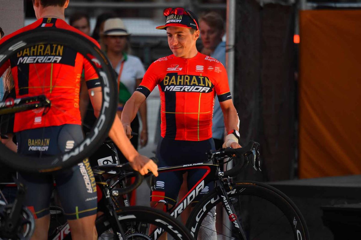 Domenico Pozzovivo ahead of the 2019 Tour Down Under.