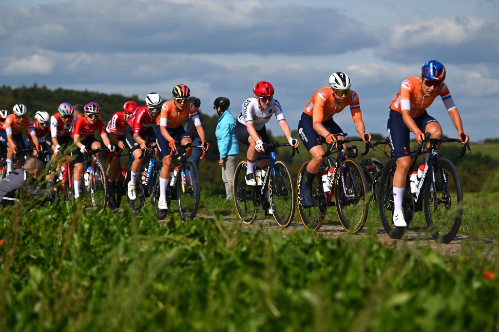 The Netherlands team rode united for Lorena Wiebes