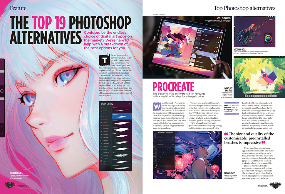 ImagineFX magazine, issue 253 content