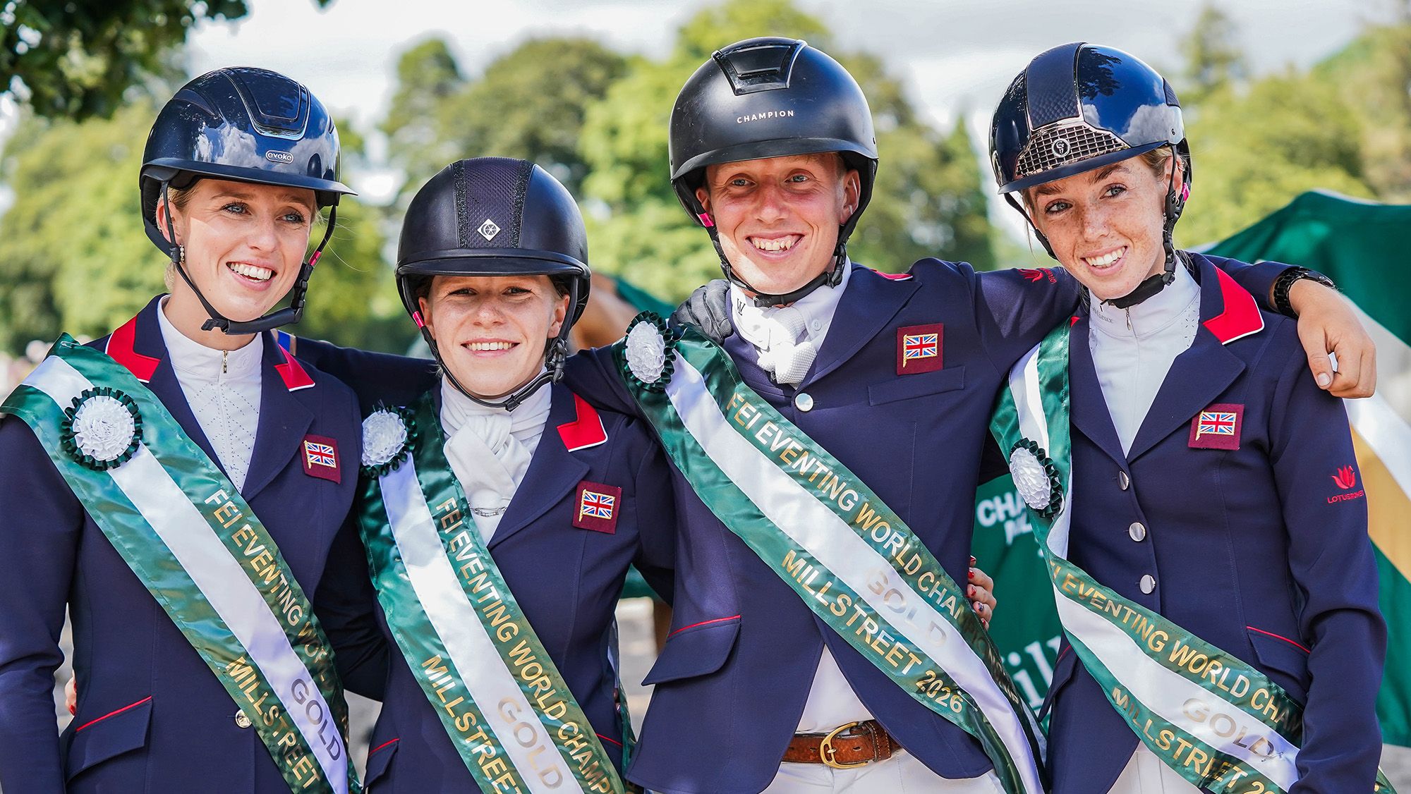 Britain wins gold and silver at eventing under-25 World Championships