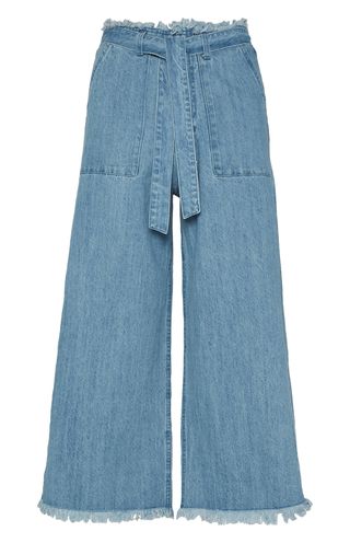 Fringed High-Waisted Jeans, £15